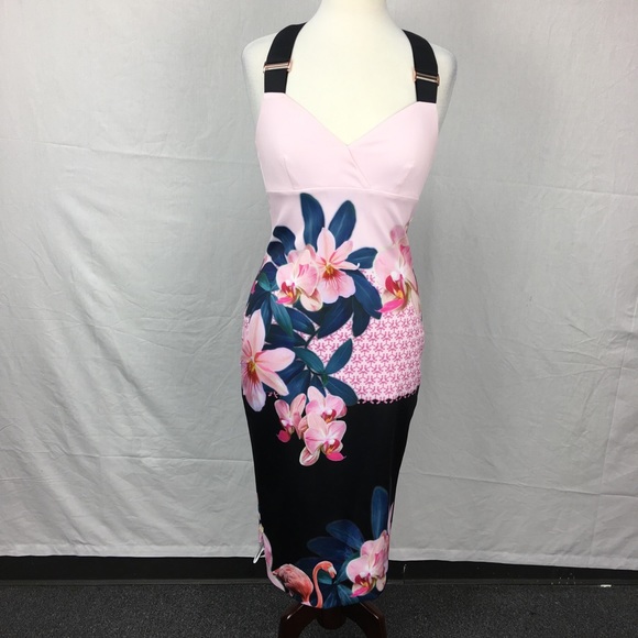 ted baker wonderland bodycon dress